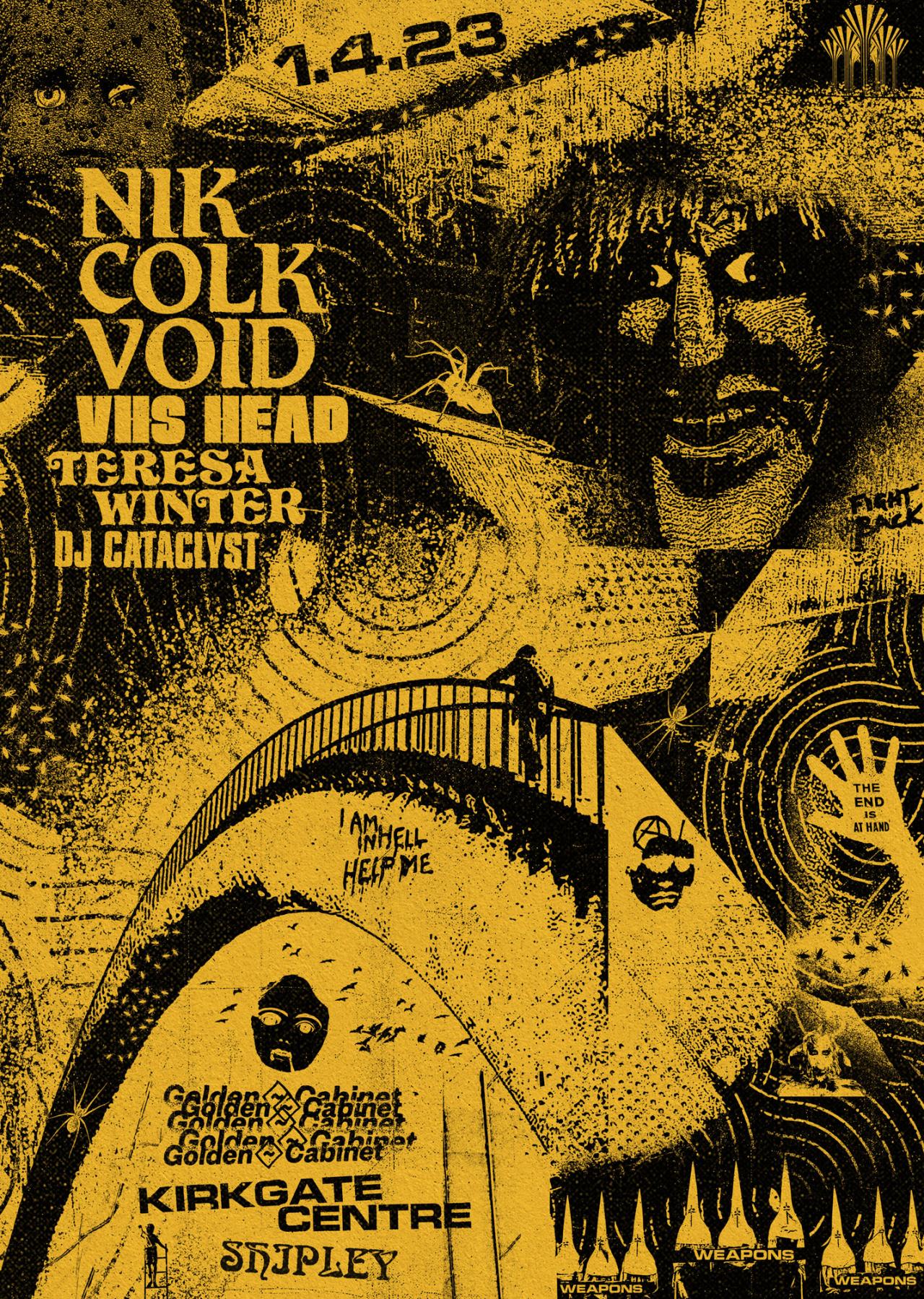 Nik Colk Void at Golden Cabinet